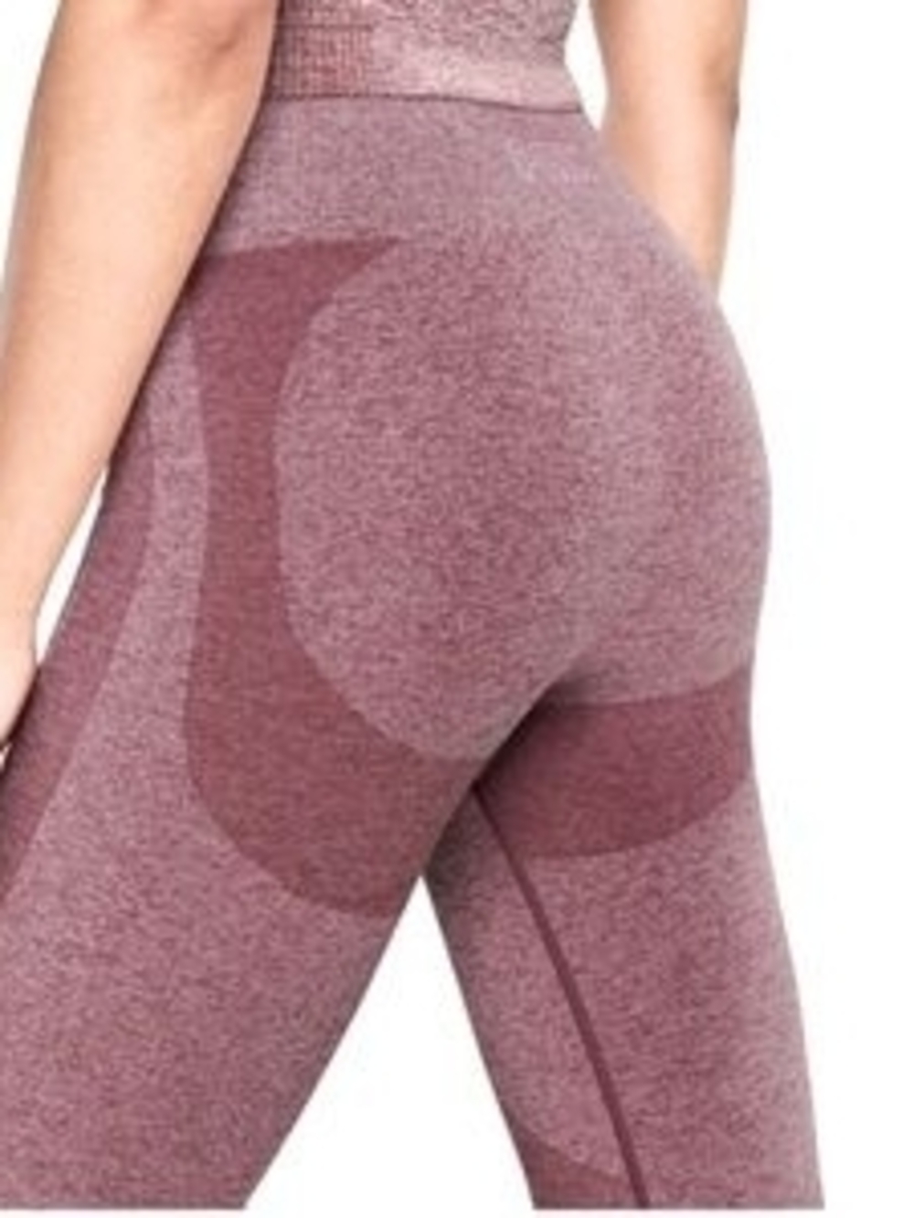 Victoria's Secret Seamless High-Waist Leggings - Mauve Rose